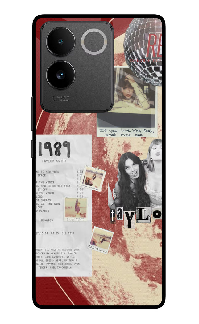 Taylor Swift Vivo T2 Pro 5G Glass Case