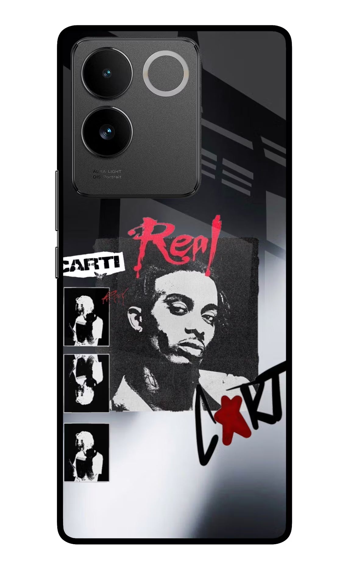 Playboi Carti Vivo T2 Pro 5G Glass Case Back Cover by Casekaro