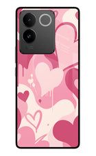 Hearty case Vivo T2 Pro 5G Glass Case