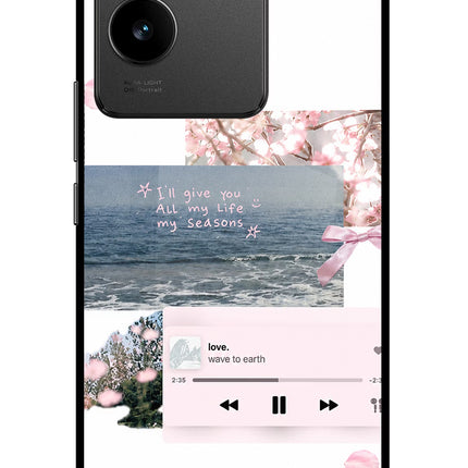 Wave to earth Vivo T2 Pro 5G Glass Case