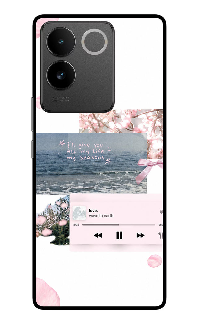 Wave to earth Vivo T2 Pro 5G Glass Case