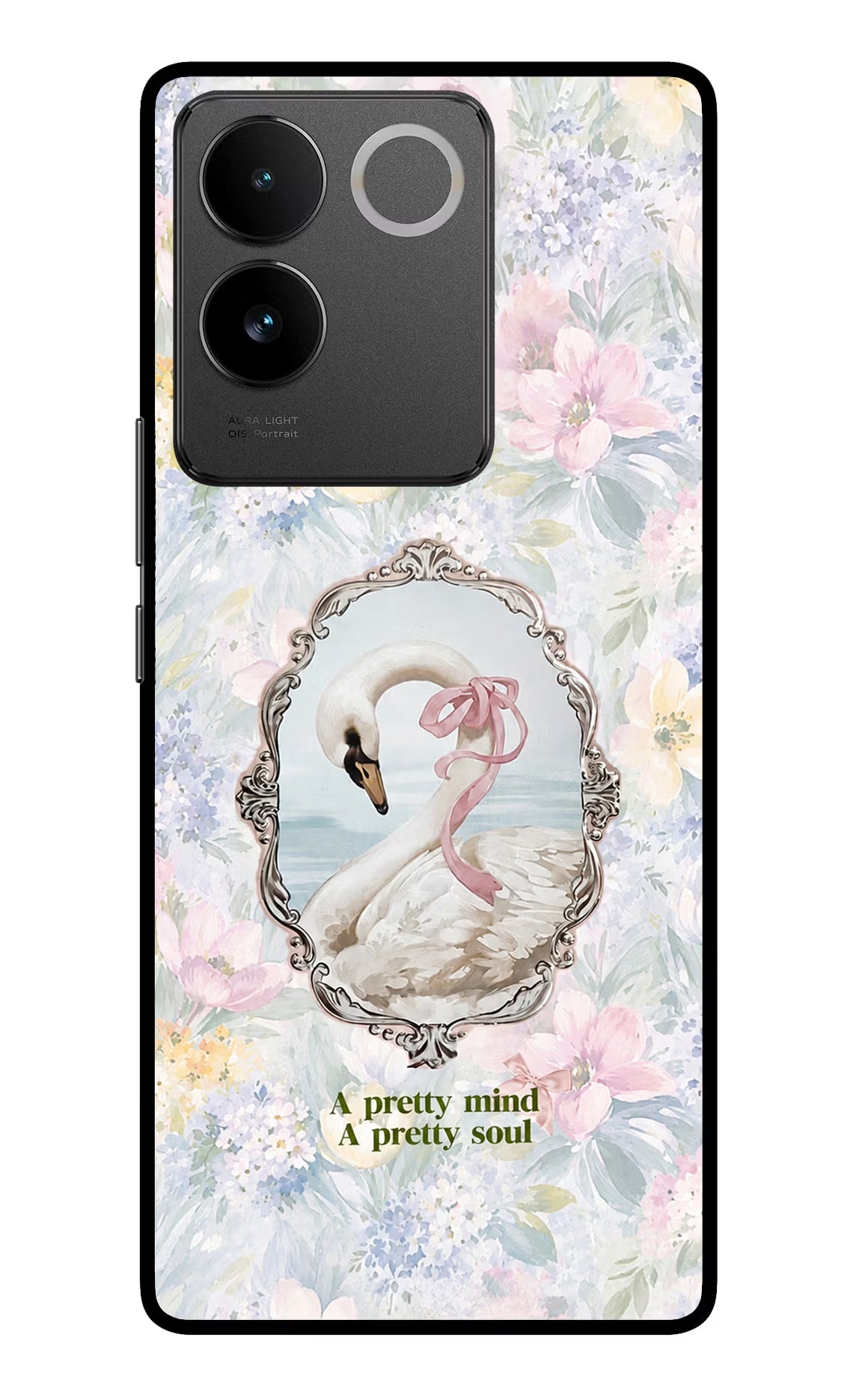 Pretty Mind Pretty Soul Vivo T2 Pro 5G Glass Case