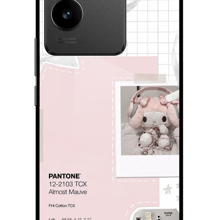 Pantone Asthetic Vivo T2 Pro 5G Glass Case