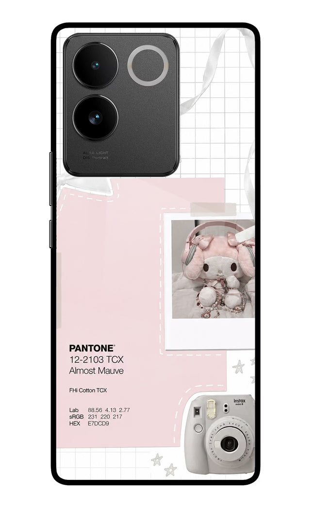 Pantone Asthetic Vivo T2 Pro 5G Glass Case