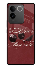 Velvet Cherry Vivo T2 Pro 5G Glass Case