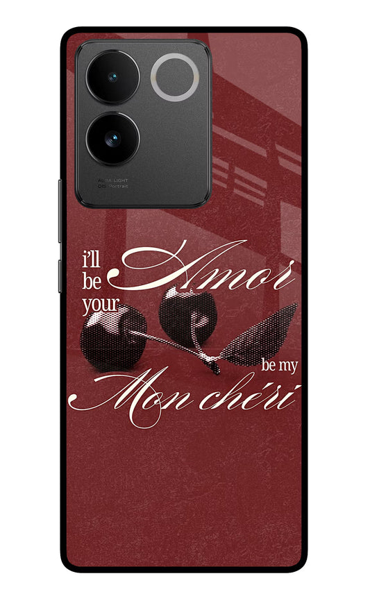 Velvet Cherry Vivo T2 Pro 5G Glass Case