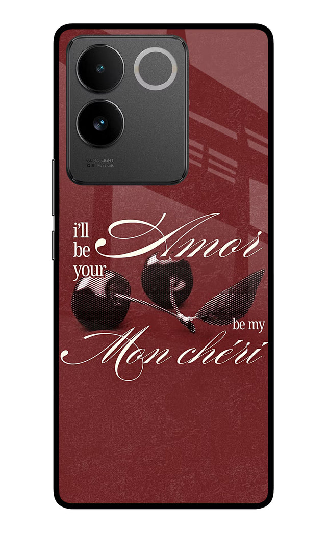 Velvet Cherry Vivo T2 Pro 5G Glass Case