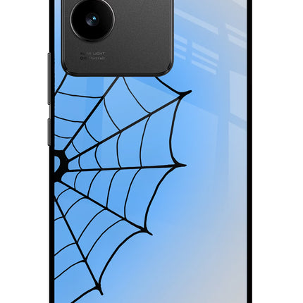 Blue Web Vivo T2 Pro 5G Glass Case
