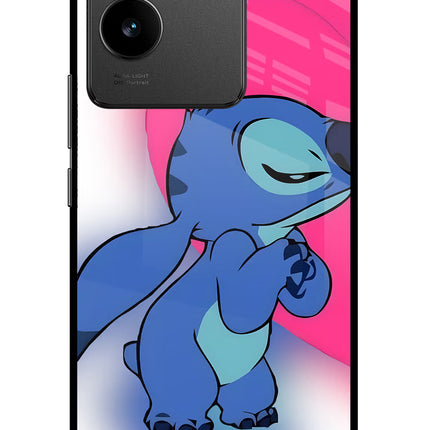 Stitch Hug Vivo T2 Pro 5G Glass Case