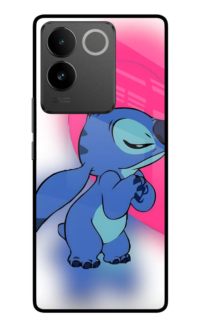 Stitch Hug Vivo T2 Pro 5G Glass Case
