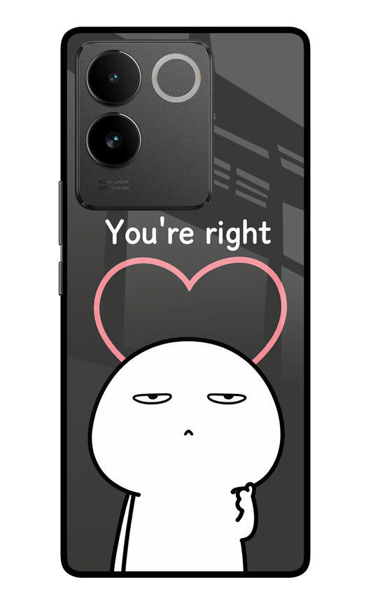 You're Right Vivo T2 Pro 5G Glass Case