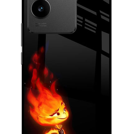 Ember Flame Vivo T2 Pro 5G Glass Case