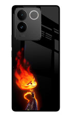 Ember Flame Vivo T2 Pro 5G Glass Case