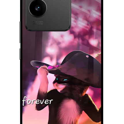 Forever Cat Vivo T2 Pro 5G Glass Case