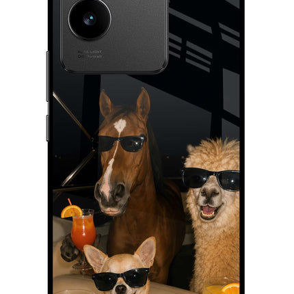 Party Squad Vivo T2 Pro 5G Glass Case