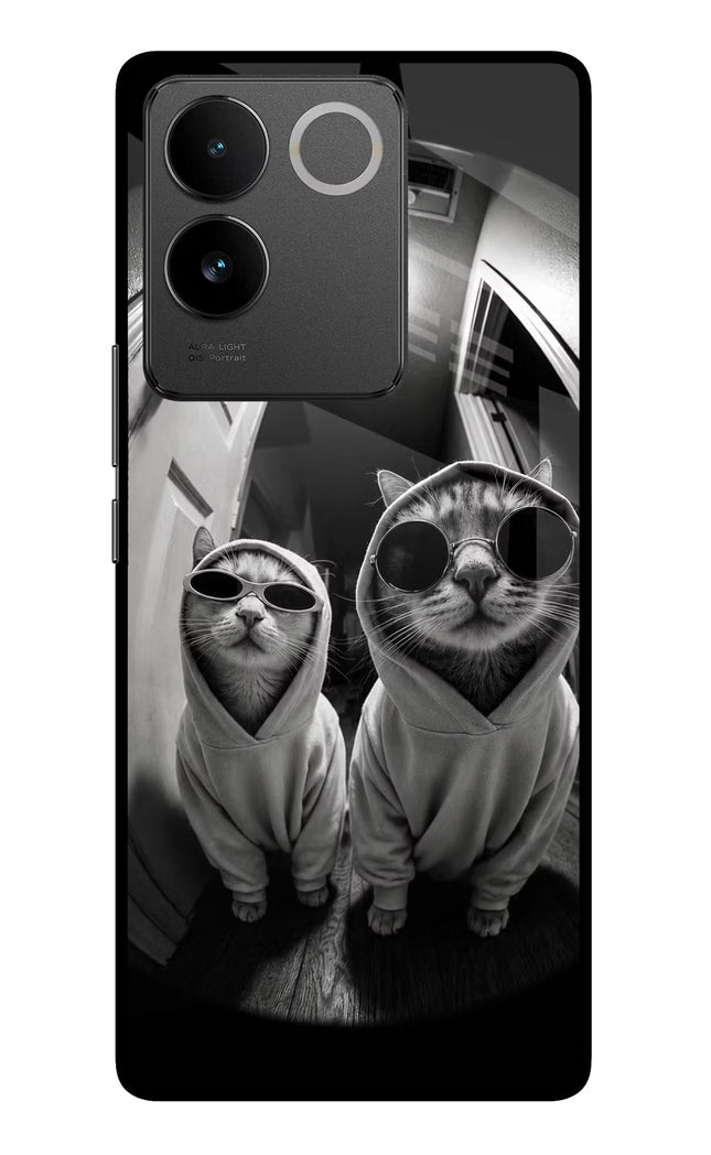 Hood Cats Vivo T2 Pro 5G Glass Case