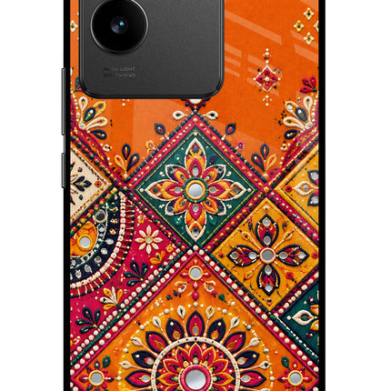 Kutch Glow Vivo T2 Pro 5G Glass Case