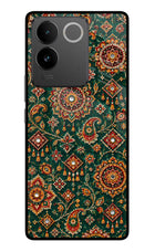 Green Pataka Vivo T2 Pro 5G Glass Case