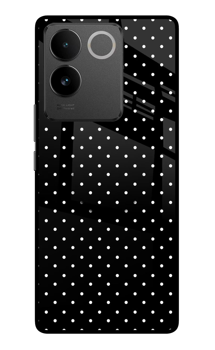 White Dots Vivo T2 Pro 5G Pop Case, Metal case