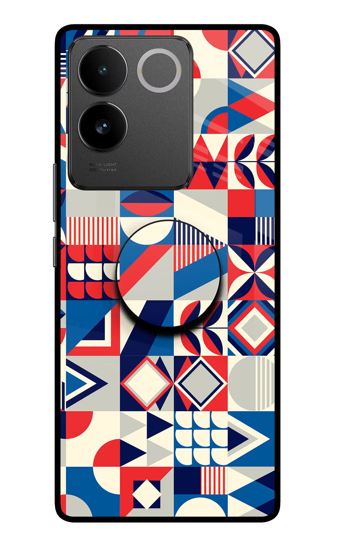 Colorful Pattern Vivo T2 Pro 5G Pop Case by Casekaro