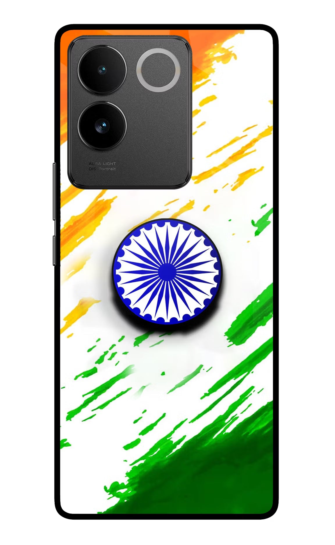 Indian Flag Ashoka Chakra Vivo T2 Pro 5G Pop Case by Casekaro