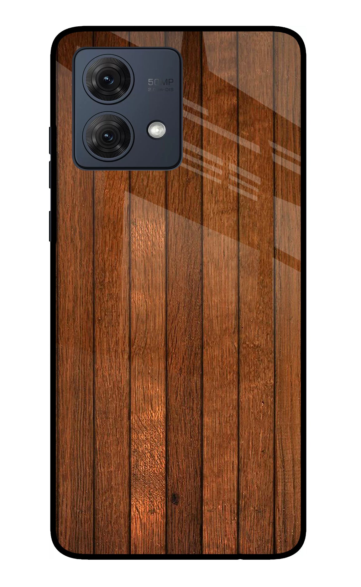 Wooden Artwork Bands Moto G54 5G Back Cover