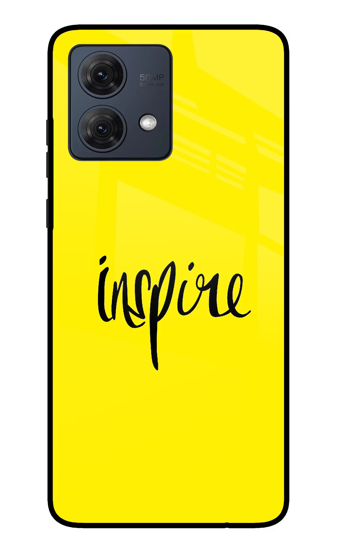 Inspire Moto G54 5G Glass Case Back Cover by Casekaro