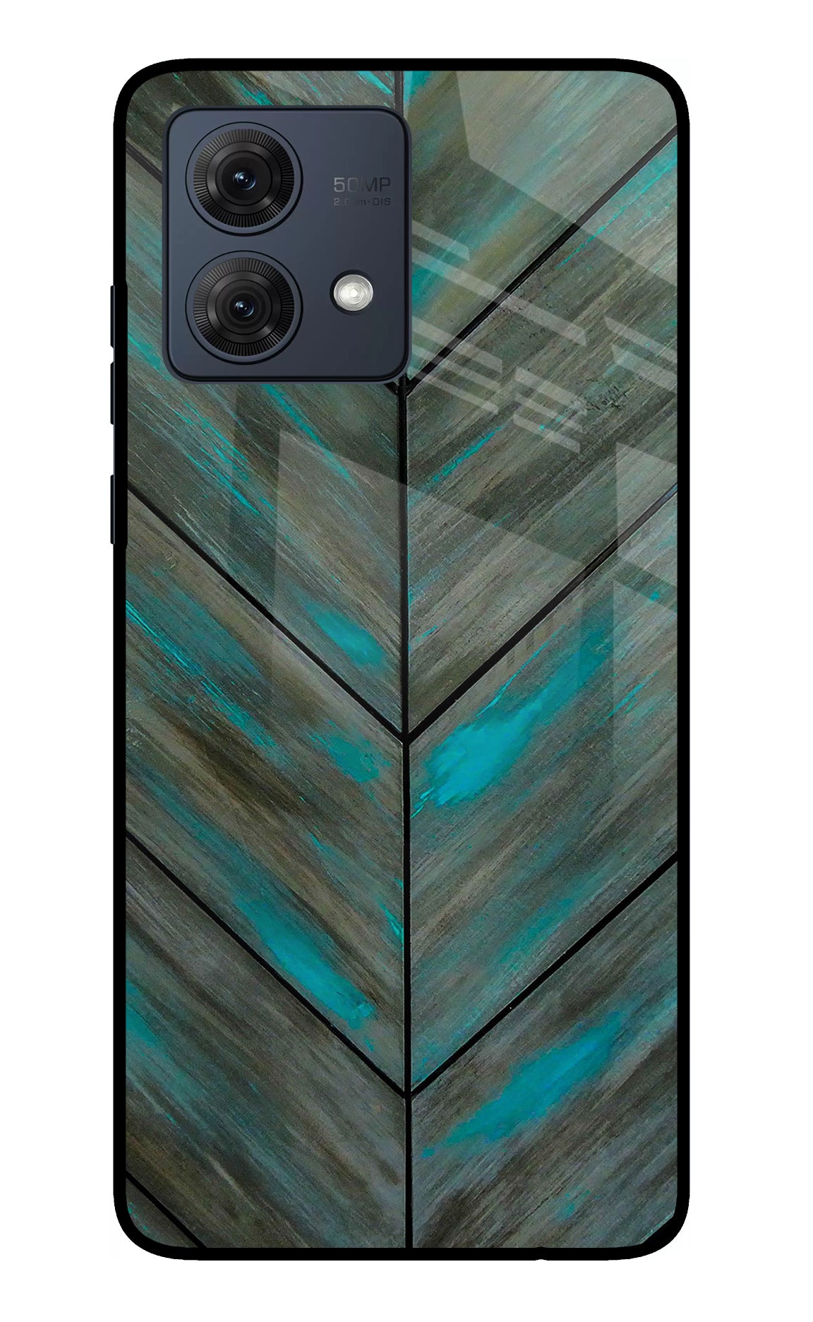 Pattern Moto G54 5G Glass Case