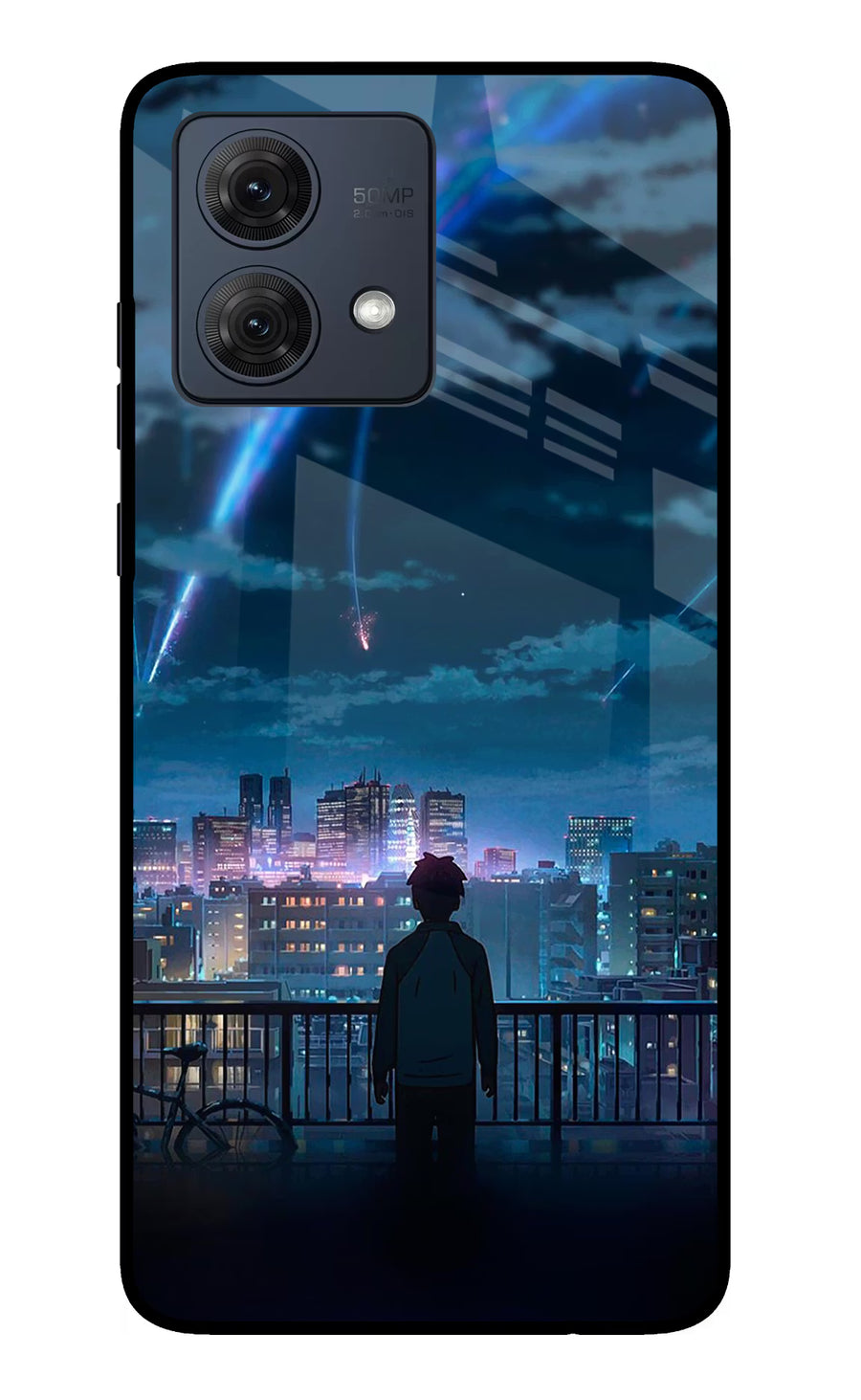 Anime Moto G54 5G Back Cover, Glass case