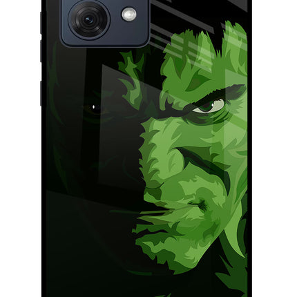 HULK Moto G54 5G Glass Case Back Cover by Casekaro