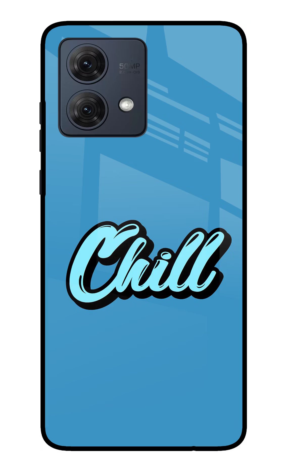 Chill Moto G54 5G Glass Case Back Cover by Casekaro