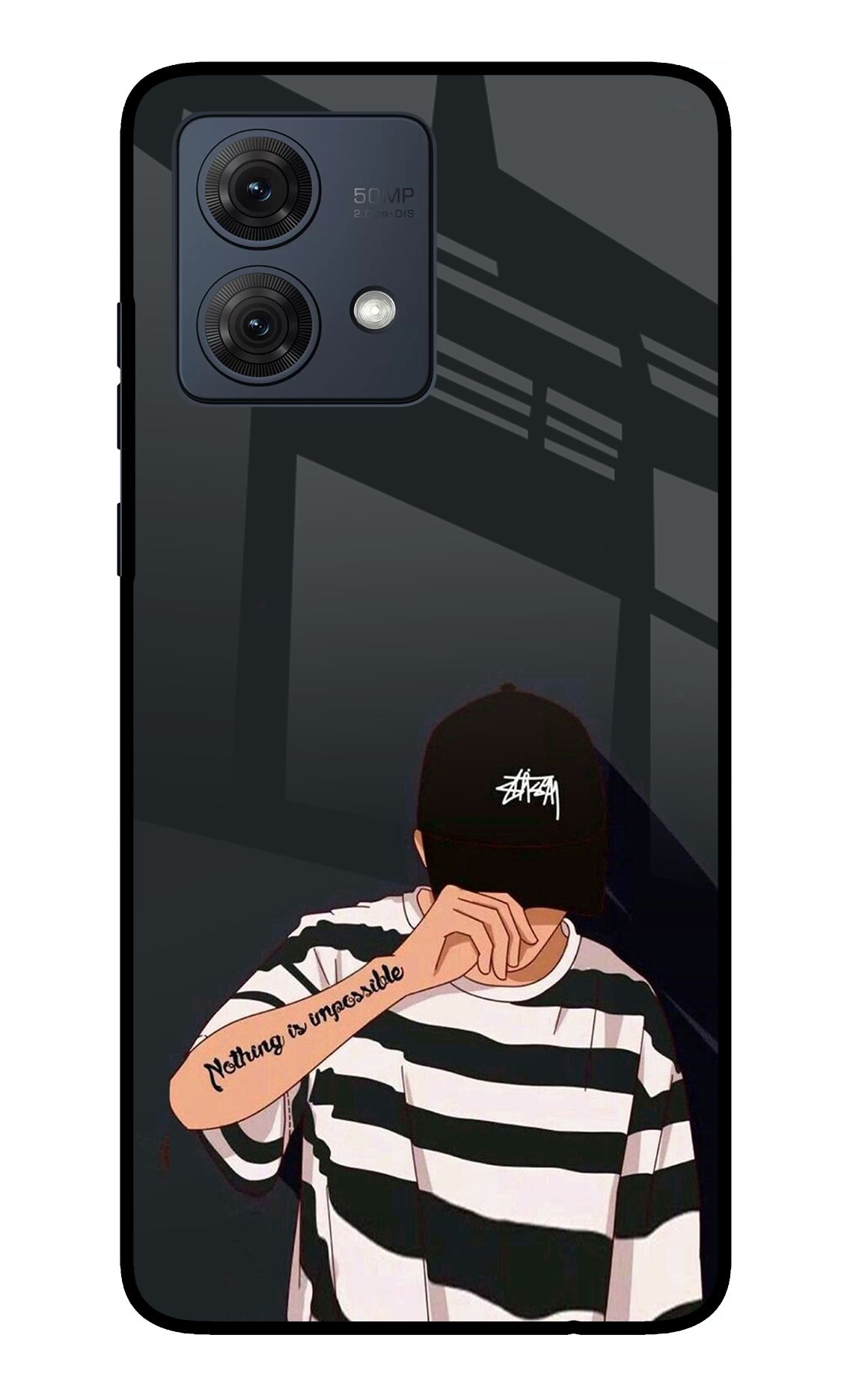 Aesthetic Boy Moto G54 5G Back Cover