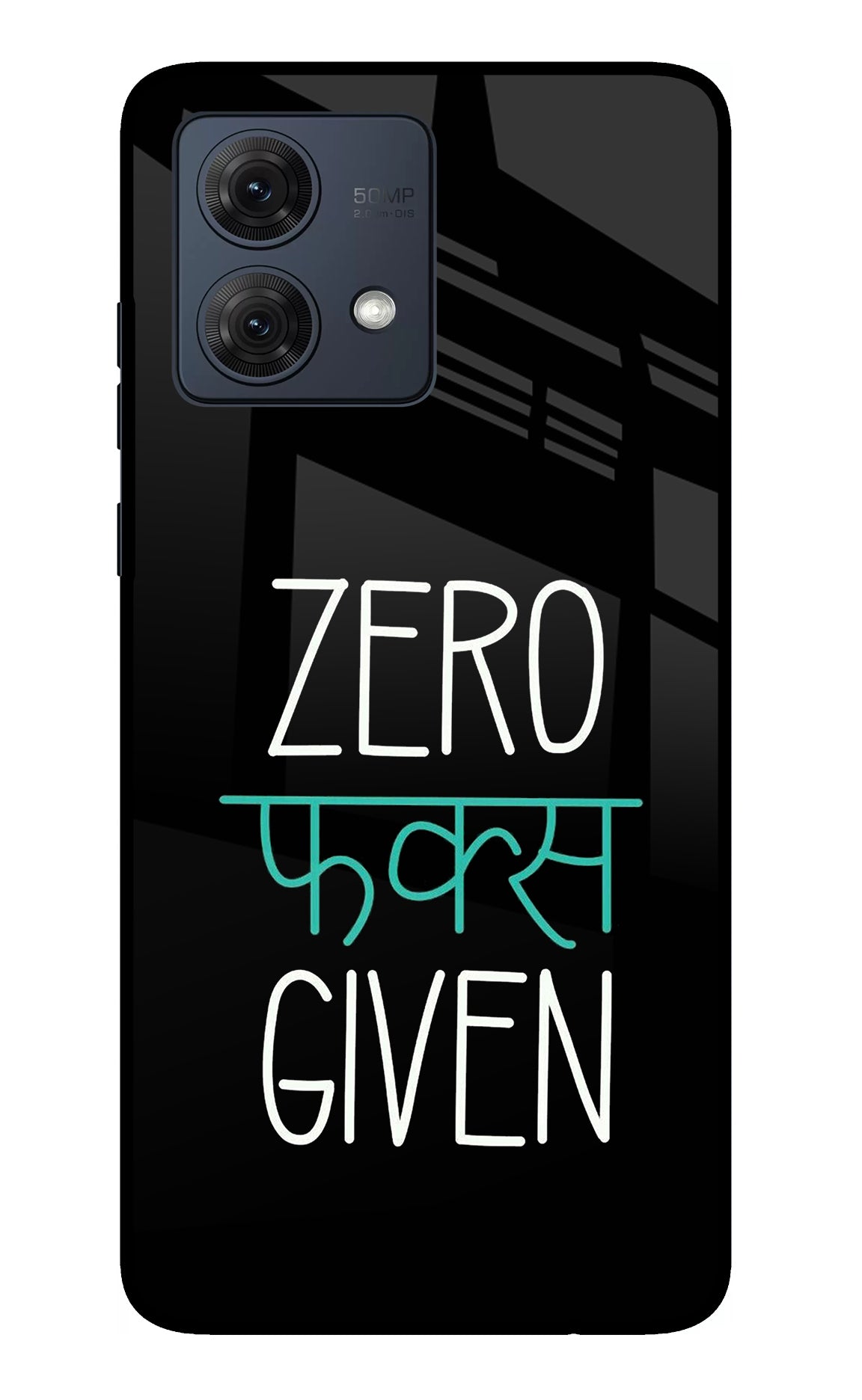 Zero Fucks Given Moto G54 5G Back Cover