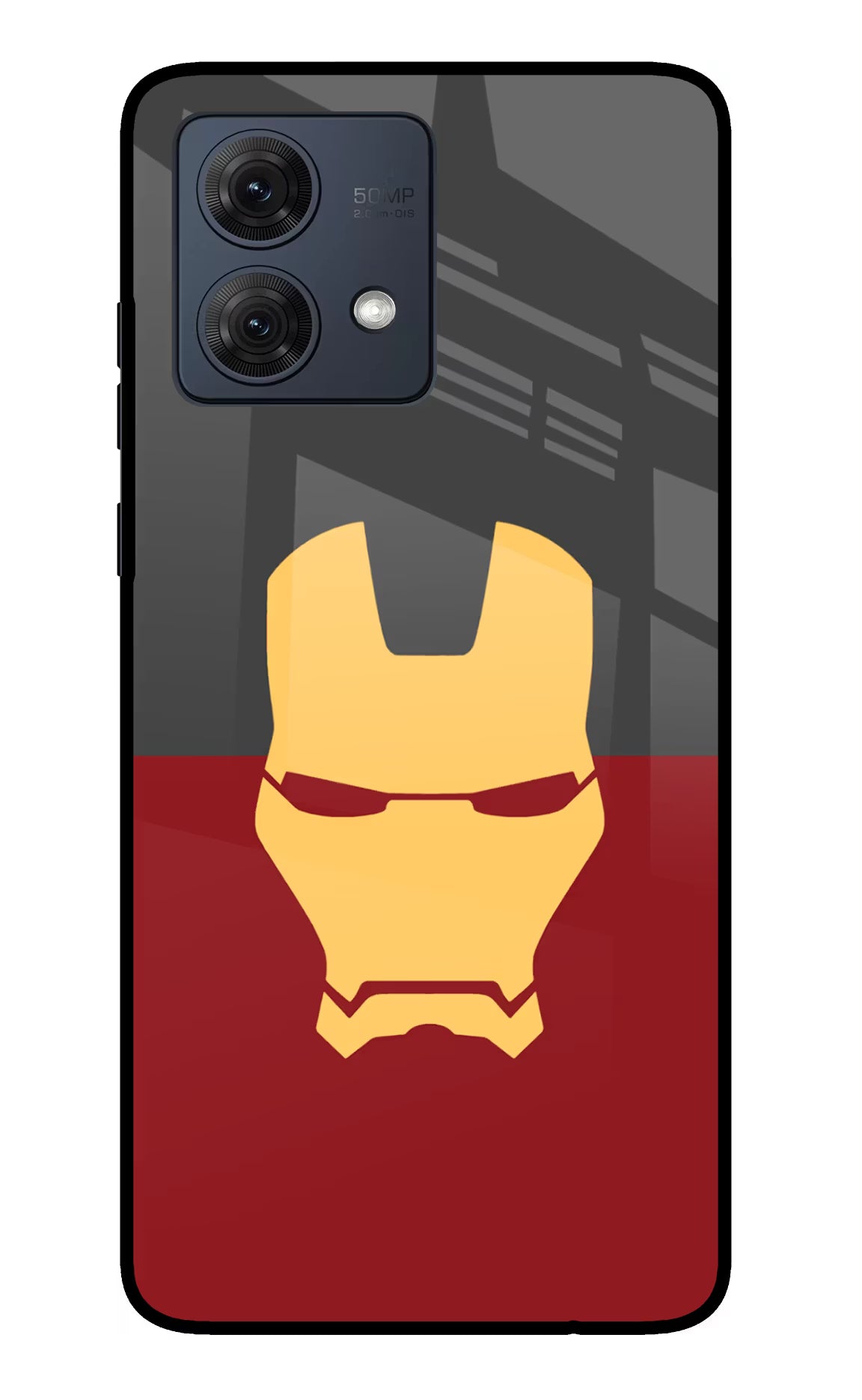 Ironman Moto G54 5G Glass Case Back Cover by Casekaro