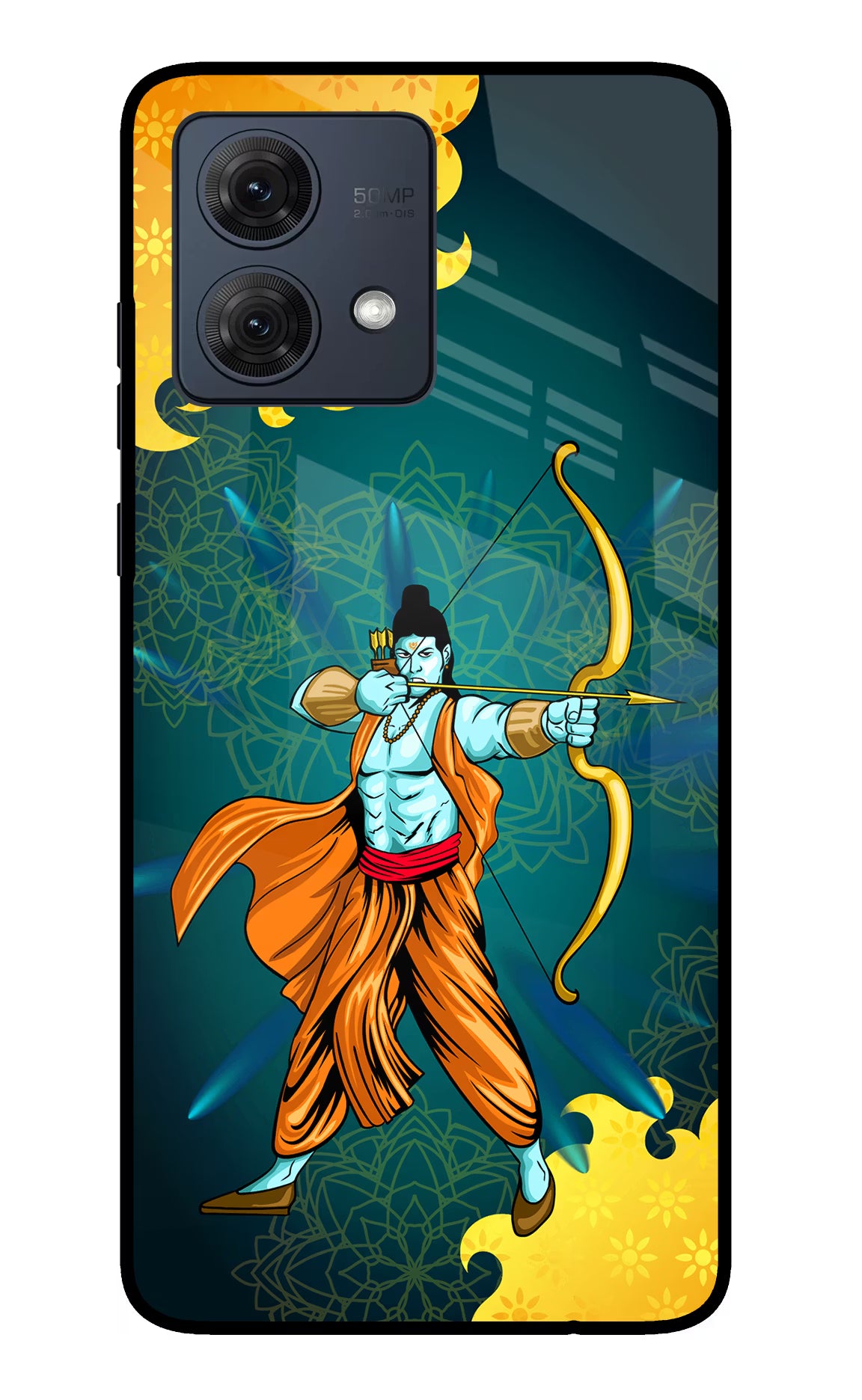 Lord Ram - 6 Moto G54 5G Glass Case Back Cover by Casekaro