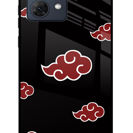 Akatsuki Moto G54 5G Glass Case Back Cover by Casekaro