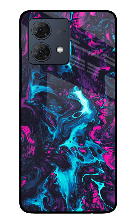 Abstract Moto G54 5G Glass Case