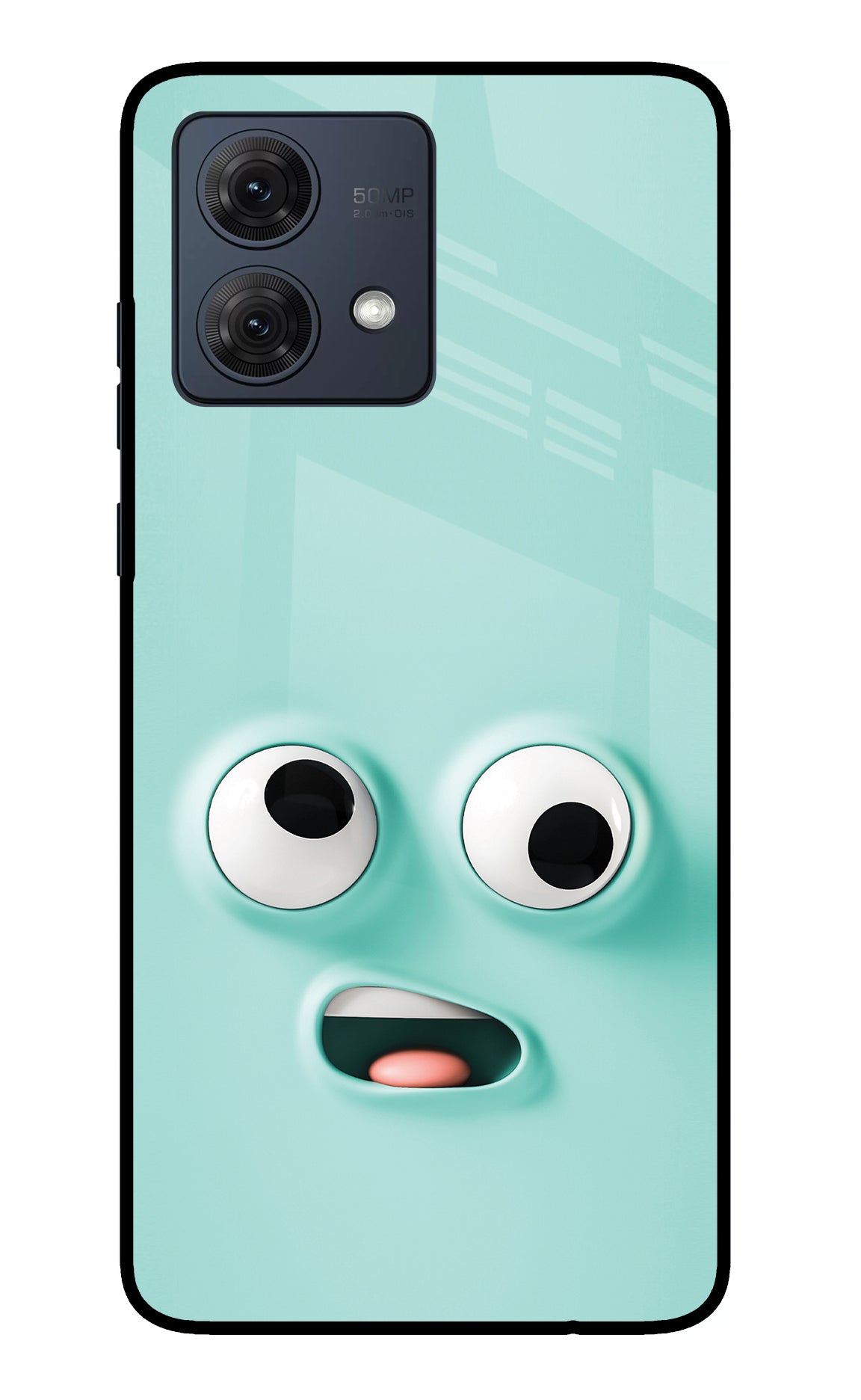 Funny Cartoon Moto G54 5G Glass Case