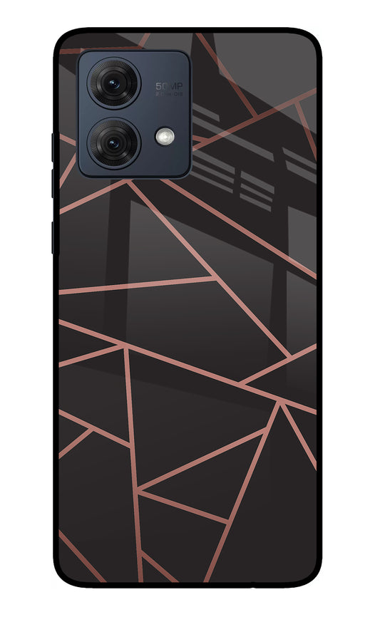 Geometric Pattern Moto G54 5G Glass Case