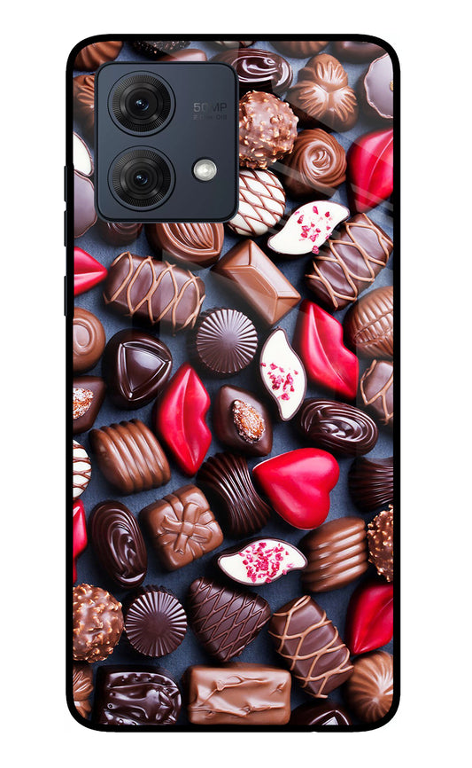 Chocolates Moto G54 5G Glass Case