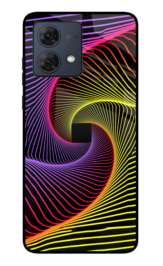 Colorful Strings Moto G54 5G Glass Case