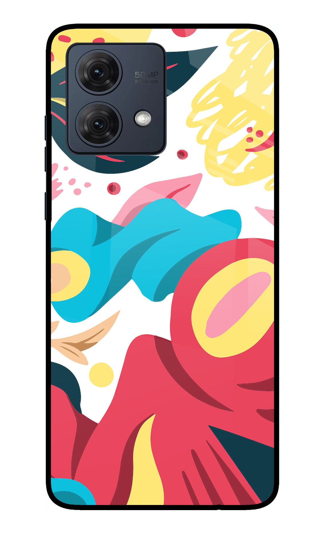 Trippy Art Moto G54 5G Glass Case