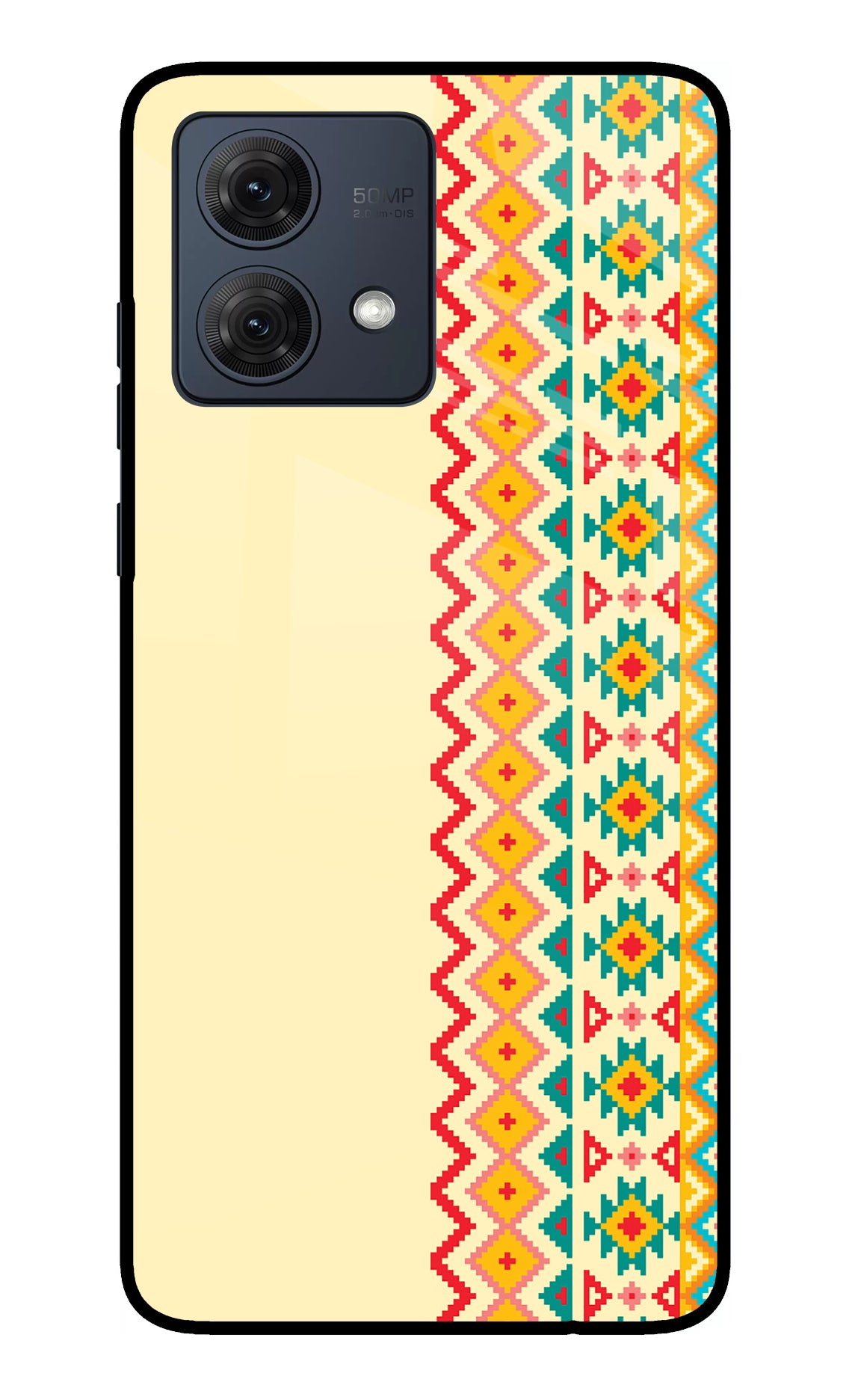 Ethnic Seamless Moto G54 5G Glass Case