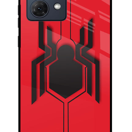 Spider Moto G54 5G Glass Case Back Cover by Casekaro