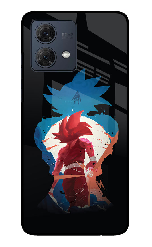 Goku Moto G54 5G Glass Case