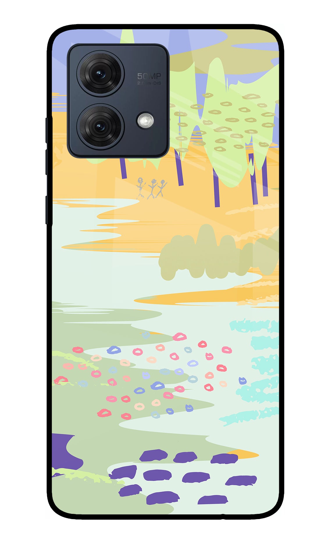 Scenery Moto G54 5G Glass Case