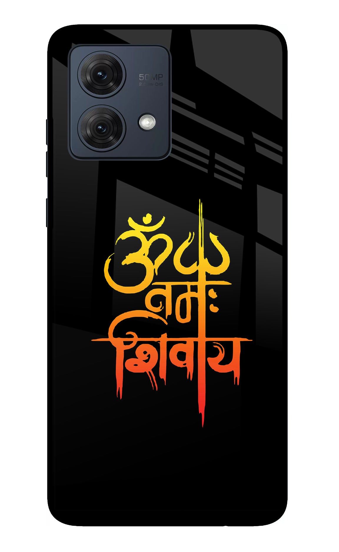 Om Namah Shivay Moto G54 5G Glass Case