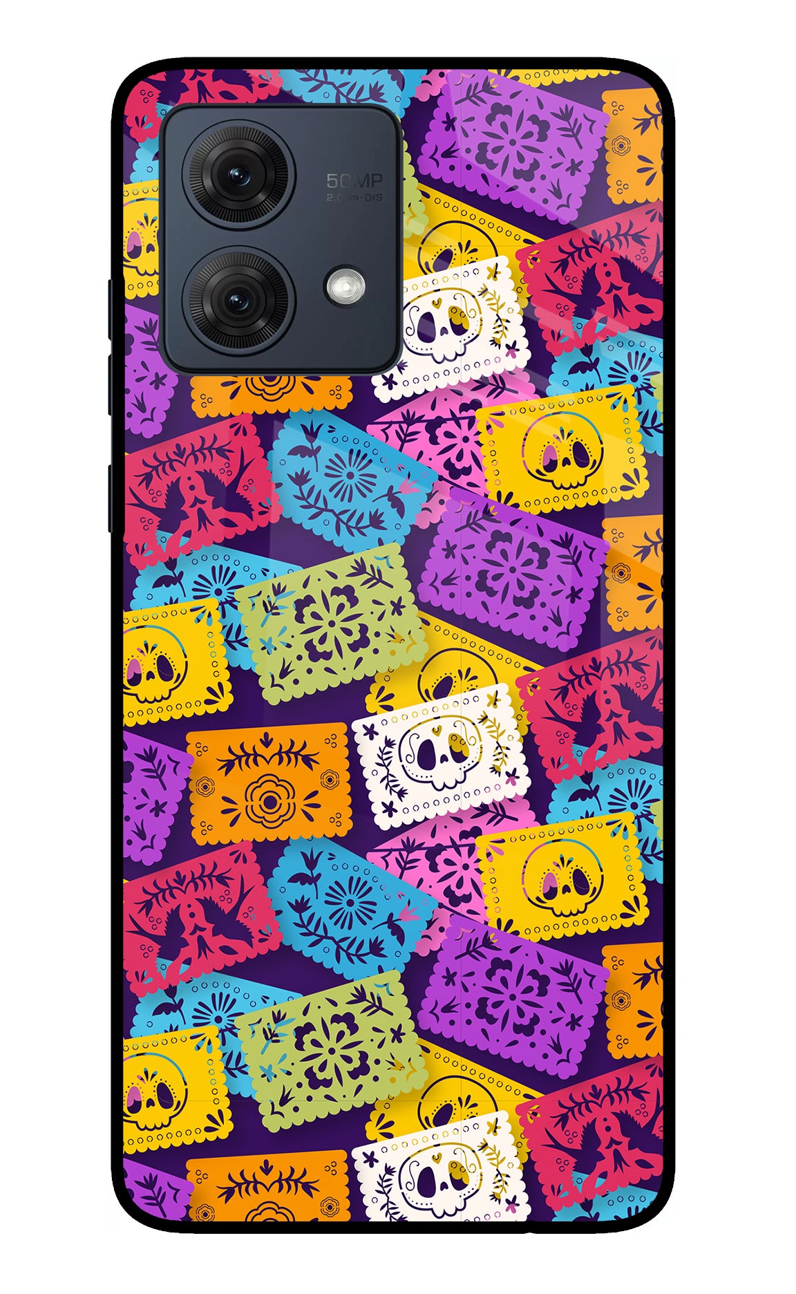 Mexican Pattern Moto G54 5G Glass Case