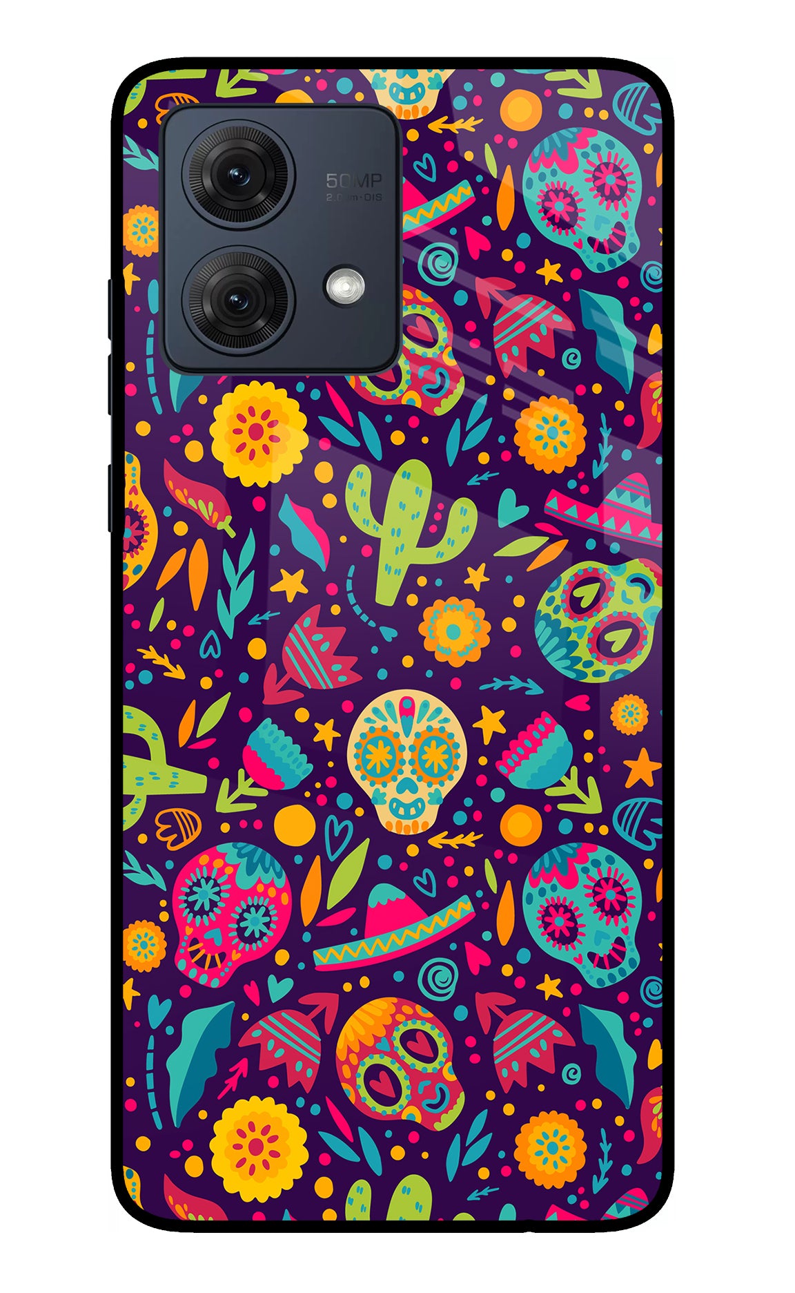 Mexican Design Moto G54 5G Glass Case