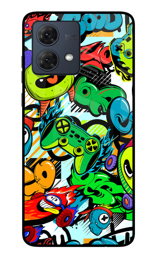 Game Doodle Moto G54 5G Glass Case